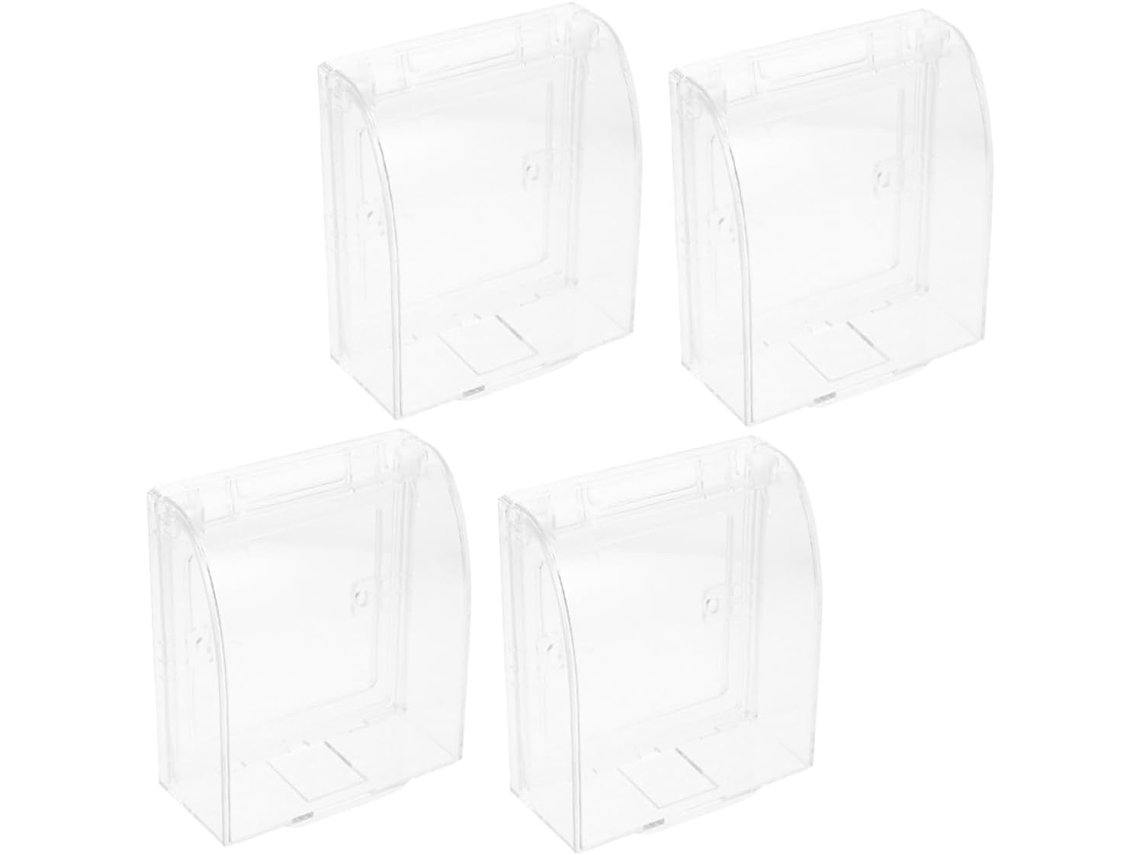 Juego De 4 Protectores De Pared Para Enchufes, Uso Doméstico.