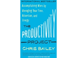 Libro The Productivity Project de Chris Bailey (Inglés)