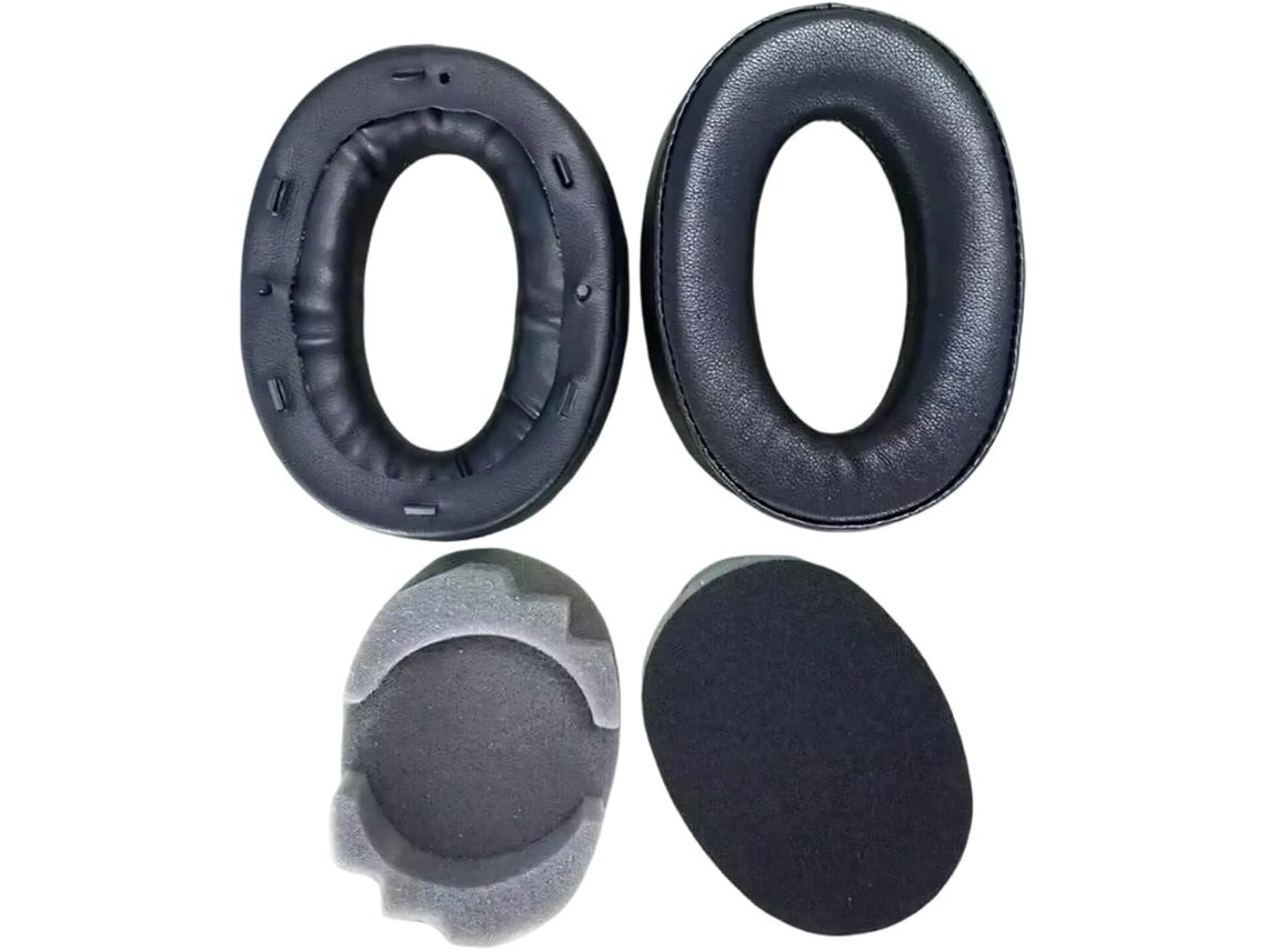 1 Par De Almohadillas De Repuesto Suaves Para Auriculares Mdr-1000x