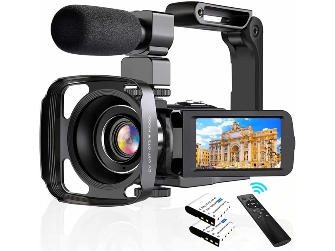 Cámara Digital Para Fotografía Y Zoom 18x, Cámara Web Wifi, Cámara