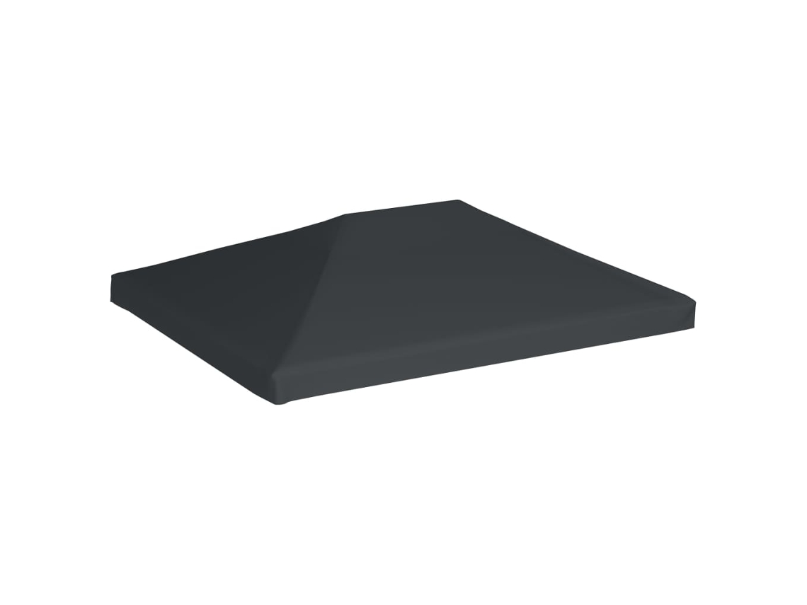 Cubierta para cenador 310 g/m² 4x3 m gris Wsd520604 Lovely Home