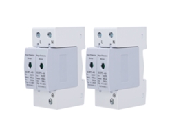 Dispositivo De Protección Contra Sobretensiones Antithunder 2p 40ka 420v Ca Sup240 Para Sistemas Fotovoltaicos Residenciales Y Comerciales.