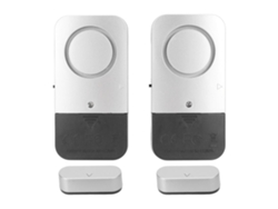 2 timbres magnéticos con alarma, 60 mA, 4,5 V, 120 dB, sistema de seguridad inalámbrico para el hogar*