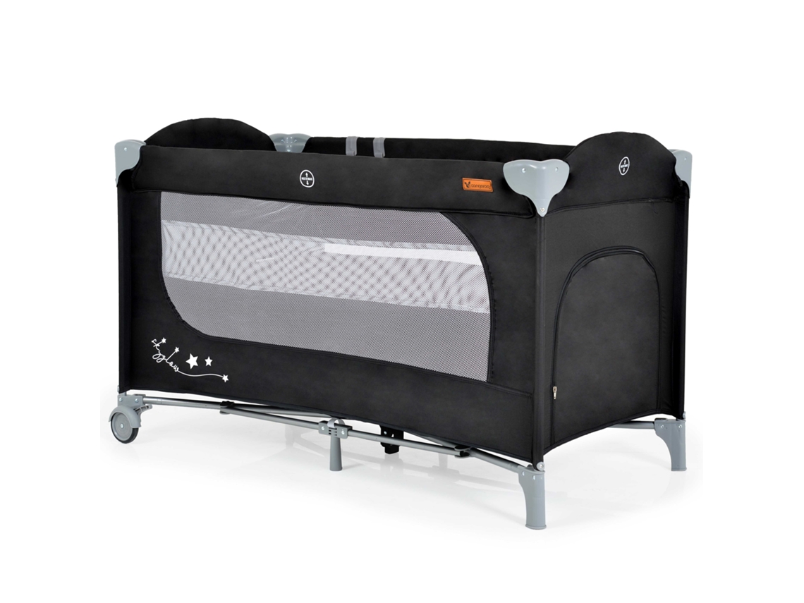 Cuna plegable Skyglow 2 Canguro Negro Canguro