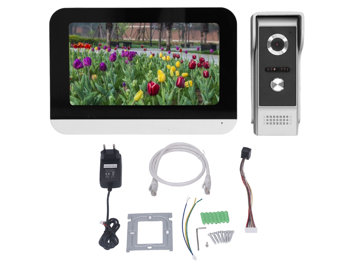 Timbre inteligente wifi 1080p HD con detección de movimiento