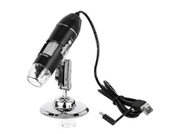 Microscopio digital de 1600x, cámara 3 en 1, USB, portátil, microscopio eléctrico para soldadura, lupa LED.