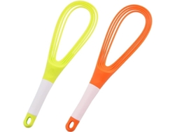 2026altiro-batidora Manual De Silicona Para Huevos, 2 Unidades, Colorida, Para Cocinar Y Mezclar, Fácil De Limpiar Y Guardar.