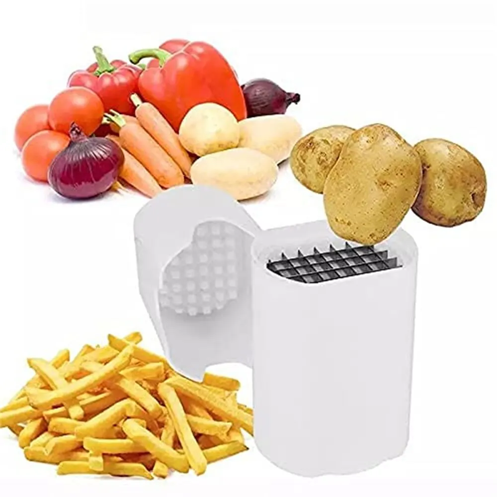 Cortador De Batata Natural, Corte Rápido, Herramienta Para Cortar Verduras Y Pato En 1 Pieza