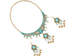 De Joyería Bohemia: Colgante Y Pendientes Colgantes Para Mujer En Aleación Ligera.