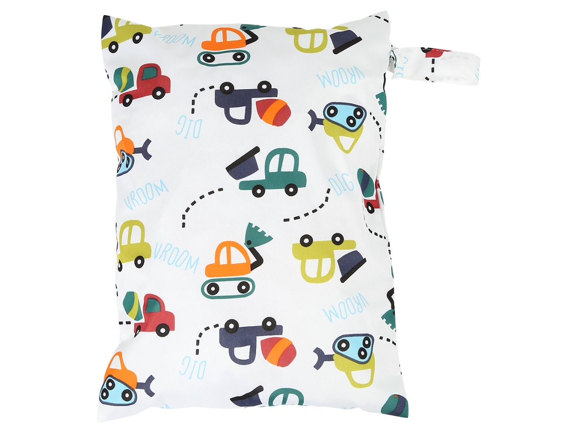 Bolsa Para Pañales De Bebé Duradera, Portátil E Impermeable Con Cremallera Para El Coche.