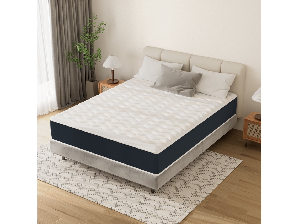 Colchón De Espuma 120 X 190, 32 Cm. Colchón De Espuma, Advanced Sleep Care, Transpirable, Zone 7, Reversible Por Ambos Lados