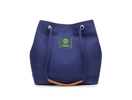 Elegante Bolso De Mano Para Mujer, Pequeño, Mediano, De Lona, Azul ZMDECQNA