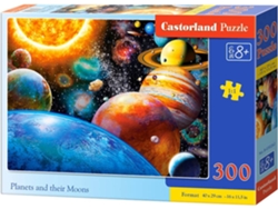 Puzzle CASTORLAND Planets and their moons (300 Piezas)
