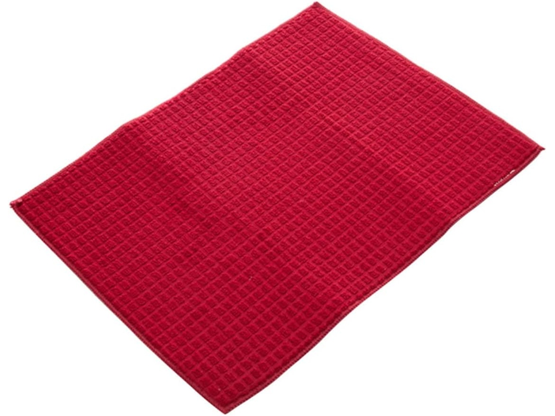 Alfombrilla/escurridor Rectangular Multifuncional De Microfibra Para Secar Platos