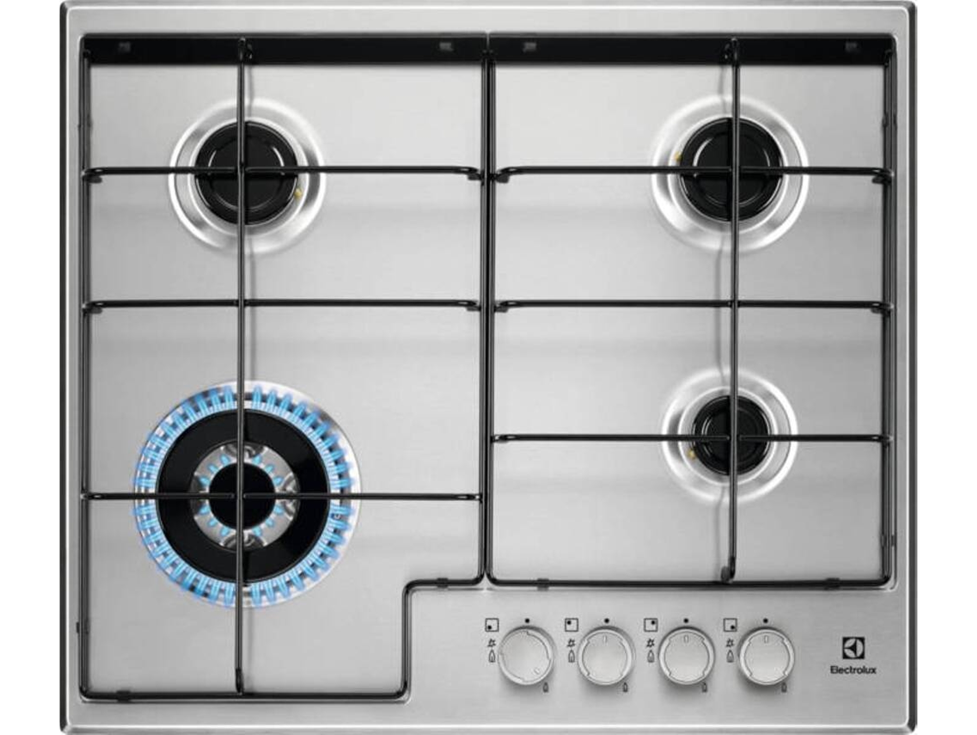 Placa de Gas ELECTROLUX EGS6434X (Gas Butano-propano - 59.5 cm - Inox)