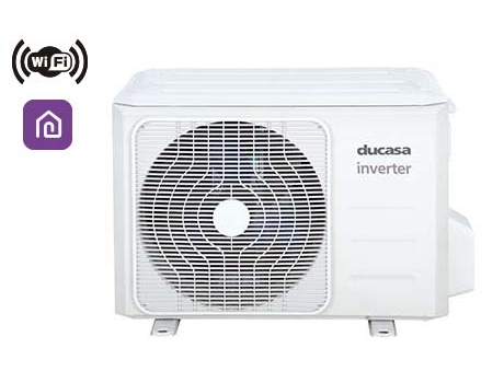 DUCASA Inverter Monosplit Con Bomba de Calor. 3400 W Frío 3400 W Calor R32