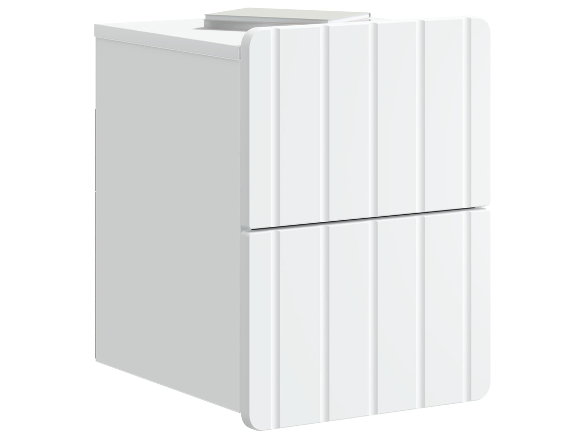 Maison Exclusive - Mesita De Noche De Pared Con Cajón 2 Pcs 33 X 34,5 X 43 Cm