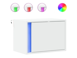 Mesita de noche de pared con luces LED blancas MAISON EXCLUSIVE