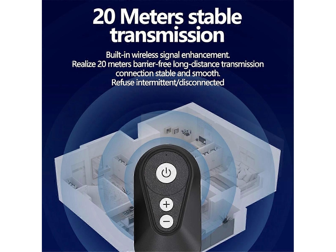 Transmisor y receptor de audio Bluetooth Le Rosewell
