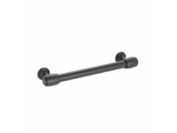 Tirador Para Mueble De Zamac Distancia Entre Ejes 160mm Barniz Negro Mate Pack De 25