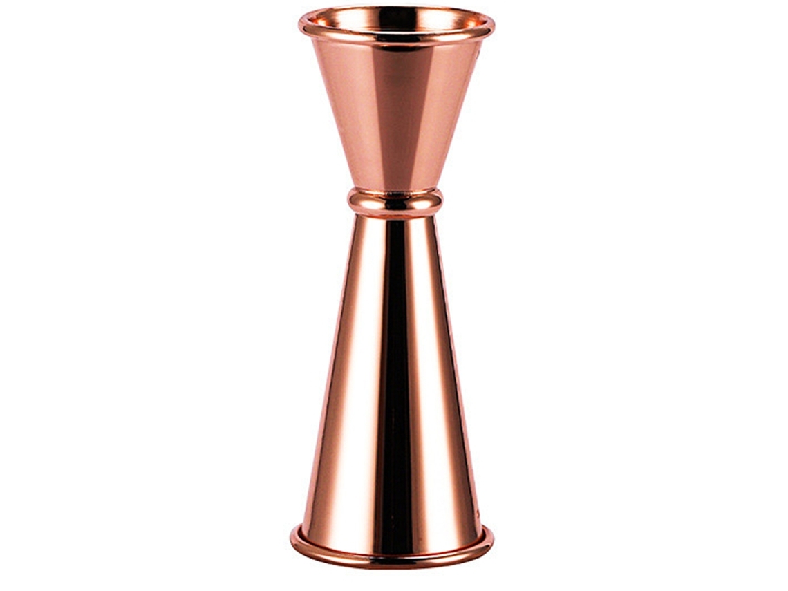 Medidor De Cócteles De Acero Inoxidable Para Camareros, Jiggers Y Vertedores, Estilo 1/2 Onza, 9 Pulgadas.
