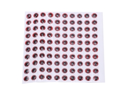 Danu26-100 Ojos De Pescado 5mm 3d Redondos Suaves Diy Ligeros Duraderos Para Anzuelos De Pesca