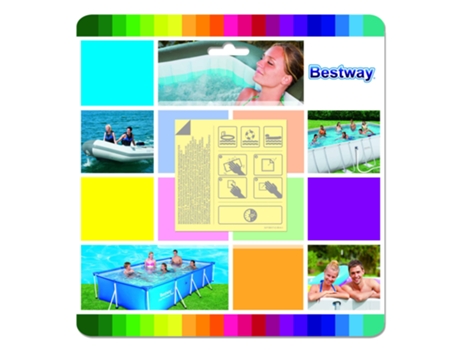 Kit Reparación Camino Adhesivo Bajo Agua 10 Unidades BESTWAY