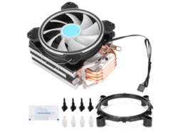 Enfriador De Cpu Con Rápida Disipación De Calor, Cuatro Tubos De Calor De Cobre Puro, Ventilador De Radiador Rgb Silencioso