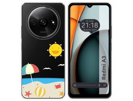 Funda para Xiaomi Redmi A3 TUMUNDOSMARTPHONE Silicona Multicolor