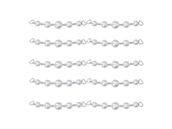10 Pulseras De Perlas Con Proceso De Pulido Para Fundas De Teléfonos Móviles, Bolsos Y Zapatos.