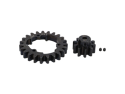 Juego De Engranajes De Acero Templado De 23 Dientes Con Piñón Para Actualización Del Coche Rc E Revo 2.0 10t
