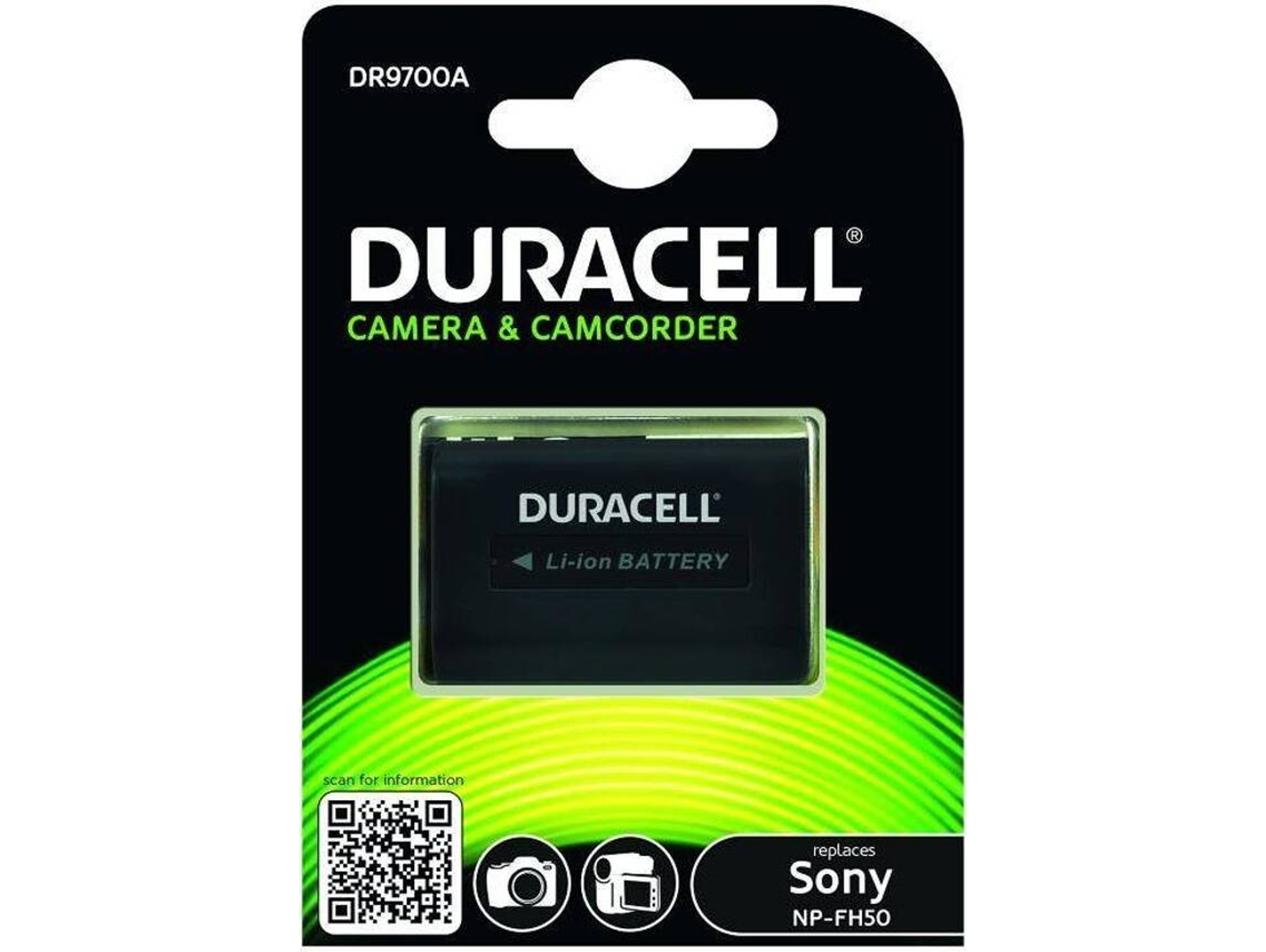 Batería DURACELL Sony NP-FH30, 40