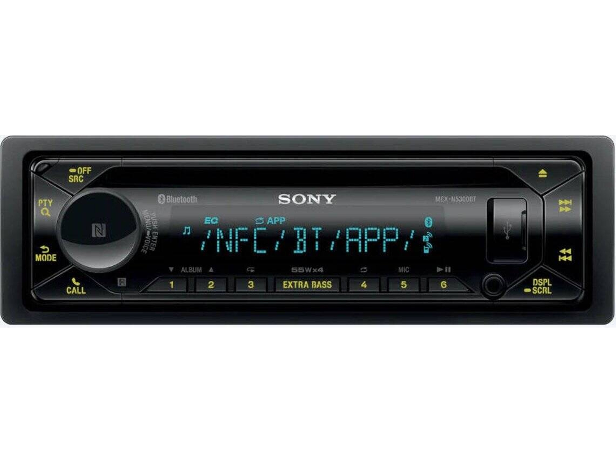 Autorradio SONY MEXN5300BT (Bluetooth USB 4x 55W)