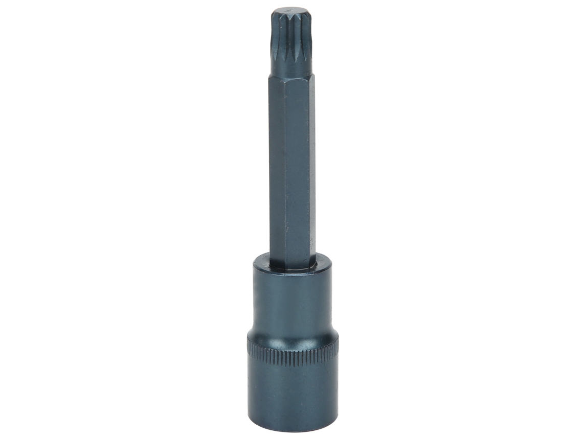 Llave De Impacto Rápida De 12 Caras Con Punta De Vaso, Acero Aleado S2, Antivaho, 100x10, Herramienta Industrial