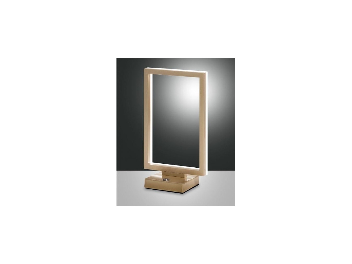 Lámpara de mesa LED BARD 15W Oro mate 3394-30-225 FABAS LUCE