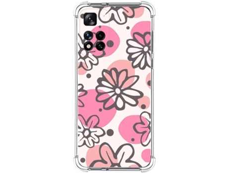 Carcasa para Xiaomi Redmi Note 11 Pro+ Plus 5G TUMUNDOSMARTPHONE Dibujos Antigolpes Flores 09 Multicolor