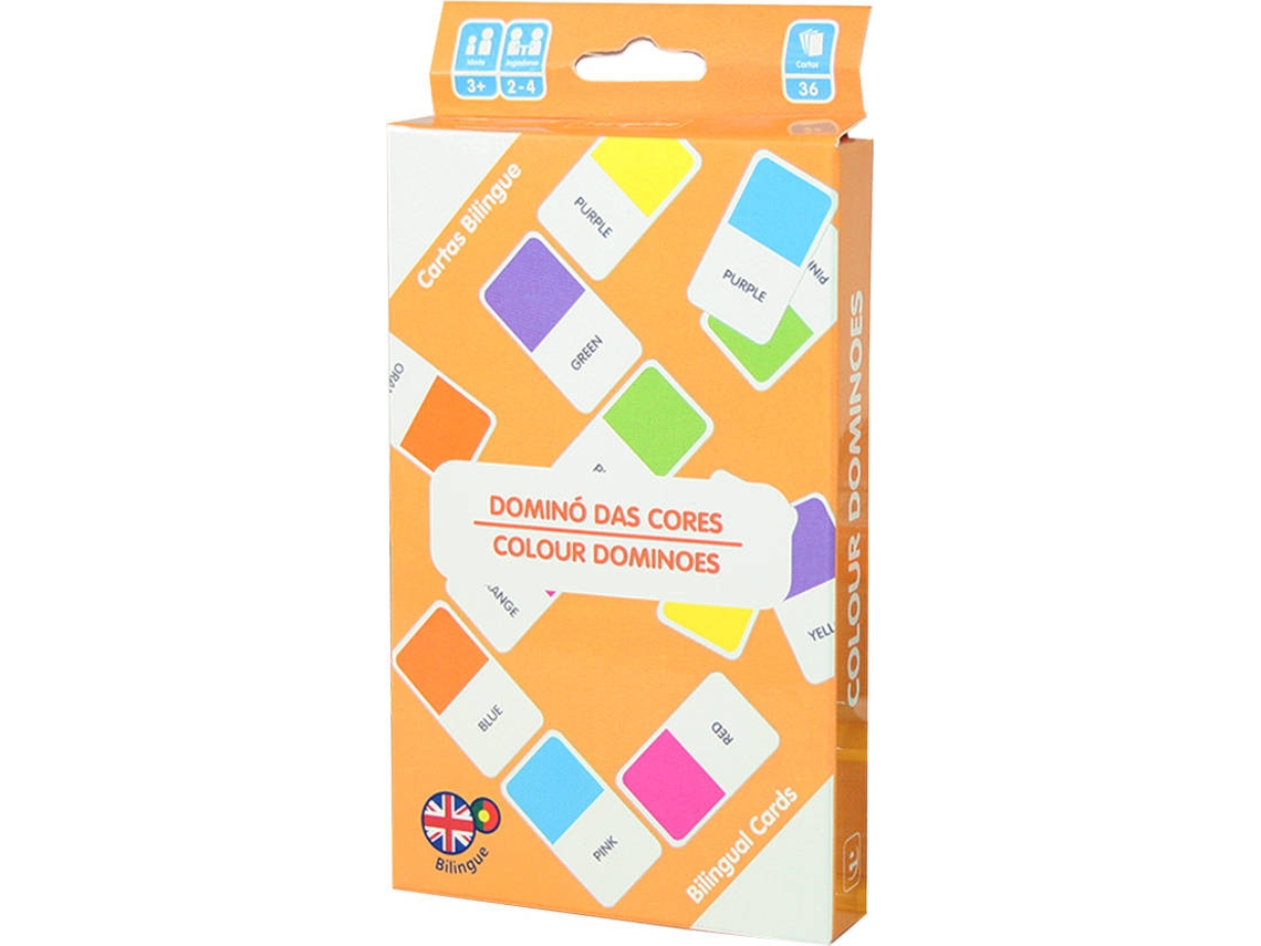 Libro Cartas Bilingue - Dominó das Cores de Europrice (Portugués)