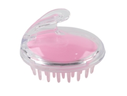 Cepillo De Masaje Capilar Para Champú, Masajeador De Cuero Cabelludo, Herramienta De Belleza Rosa