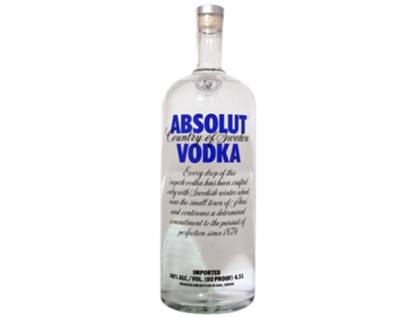 Vodka ABSOLUT Absolut (4.5 L - 1 unidad)