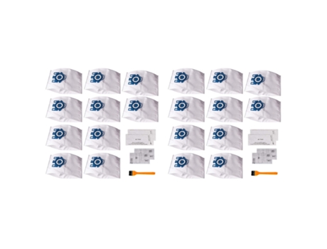 30 piezas de aspiradora para Miele Gn Airclean, bolsas de polvo de eficiencia 3D, reemplazan la pieza de la bolsa de polvo de la aspiradora Miele Gn