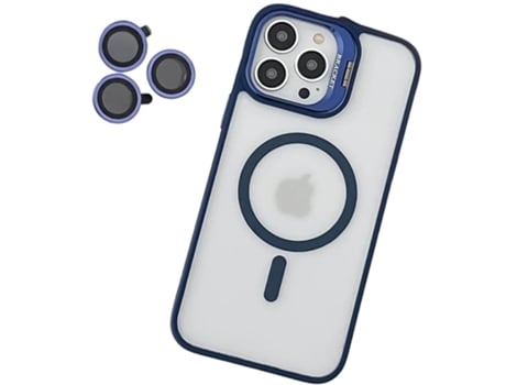 Lente para Telefono Magview Magsafe Câmara para iPhone 14 pro ANTIIMPACTO Azul