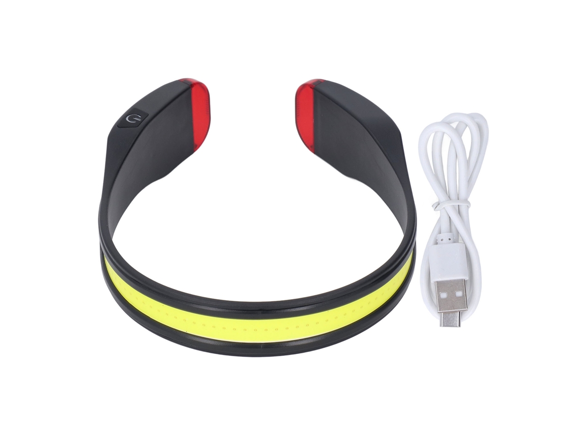 Yncm2026-linterna Frontal Led Cob 260° Ángulo Amplio 350lm 3 Modos Para Senderismo Camping