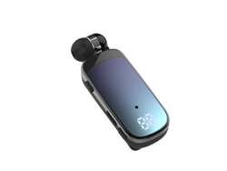 (k65-azul) Auriculares Bluetooth, Dispositivo De Audio Con Clip, Calidad De Llamada Hd.
