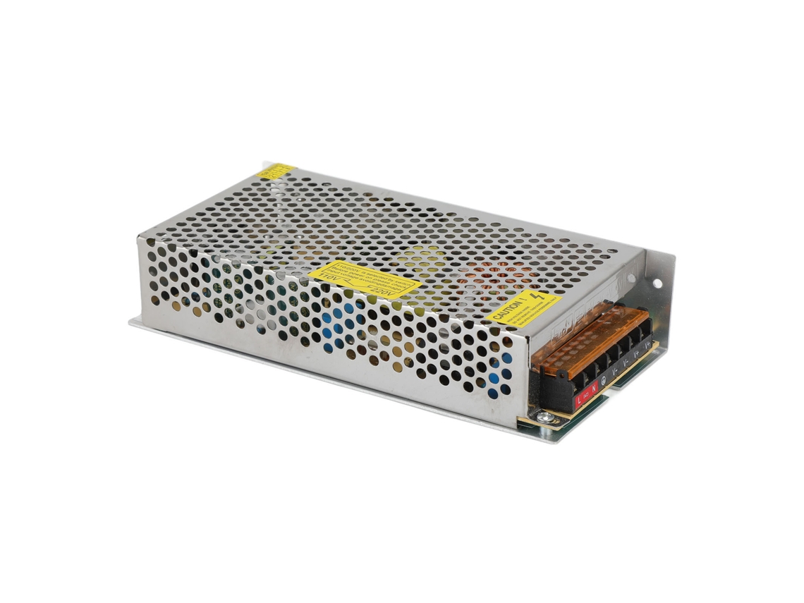 Fuente De Alimentación Conmutada Regulada De 200 W Y 110/220 V Cc Para Tiras De Led Con Protección Contra Sobrecarga Y Cortocircuito.