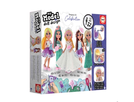 Juego EDUCA Mi Modelo de Muñeca Celebración del Diseño 19351 (Edad Mínima: 6 años)