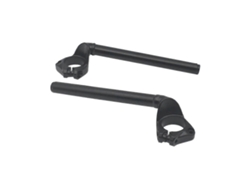 Clips de palanca izquierdo y derecho para motocicleta, color negro, compatibles con Ninja400, Ninja500, EX400, EX500 (2018-2024)