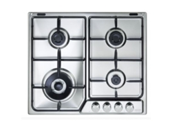 Placa de Gas DE'LONGHI IF 46 ASDV SP N (58 cm - Inox)