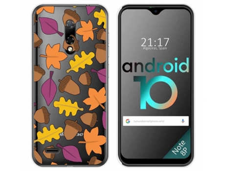 Carcasa Ulefone Armor Note 8P TUMUNDOSMARTPHONE Dibujos Transparente Multicolor