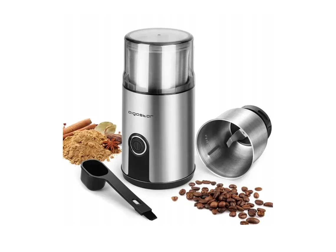 Molinillo de Café AIGOSTAR 200W Acero Inoxidable