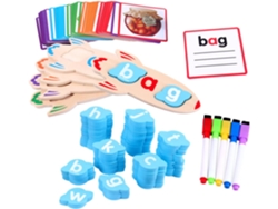 Juego Educativo De Letras Para Vocales, Juguete De Lectura Y Ortografía Para Niños Y Niñas En Edad